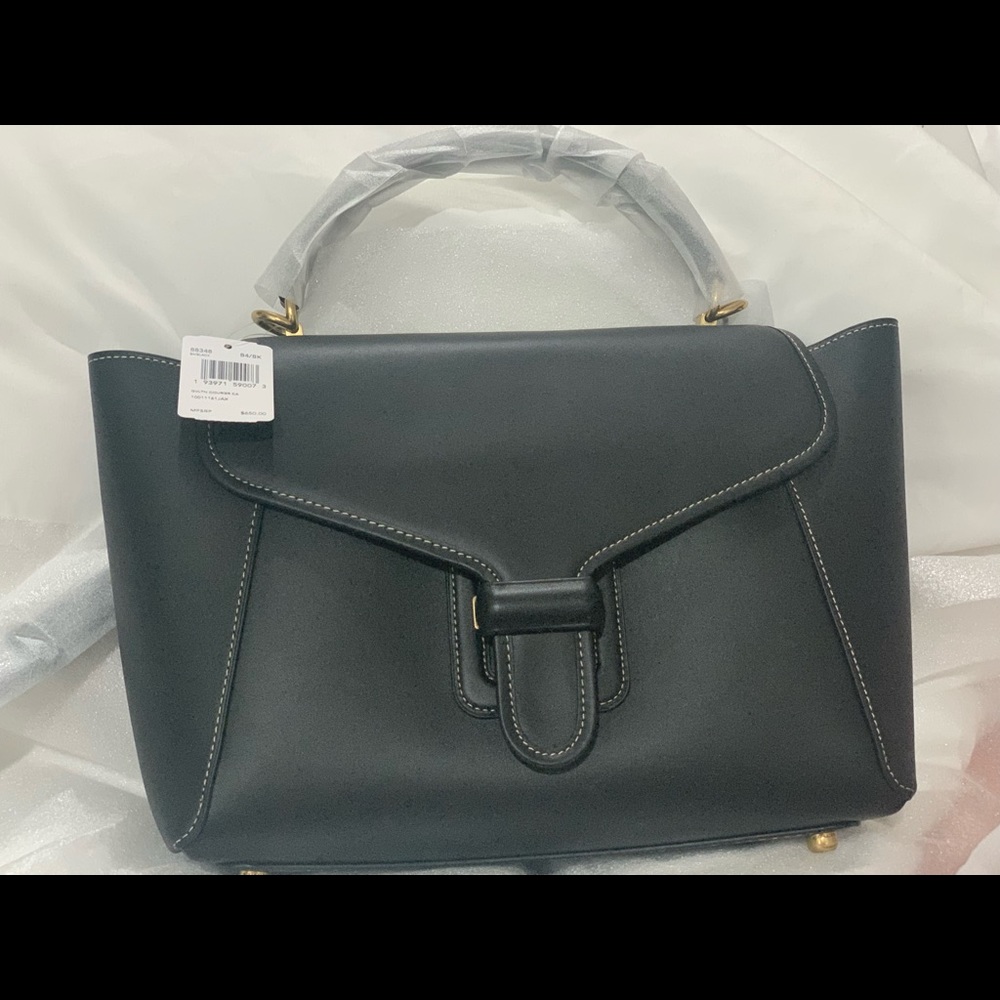 Coach courier carryall 23 in black